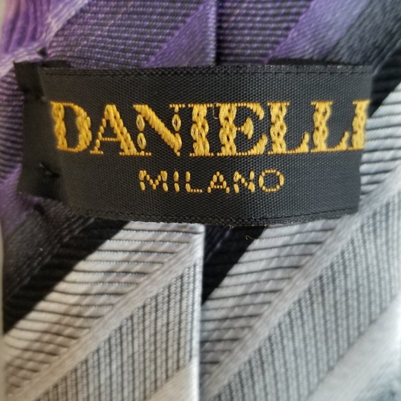 Danielli Milano Boys 100% Silk Tie - Picture 4 of 5